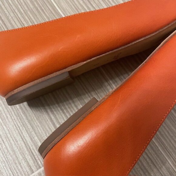 Coach Oakland Vegan Leather Flats Pointed Toe Size 7B - Picture 14 of 14